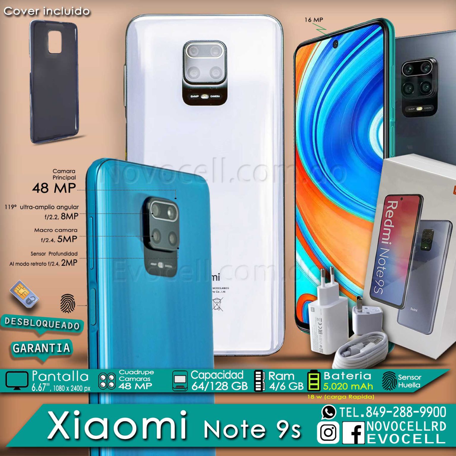 Xiaomi Redmi Note 13 Pro 4g Pro 5g Evocell Novocell Rd