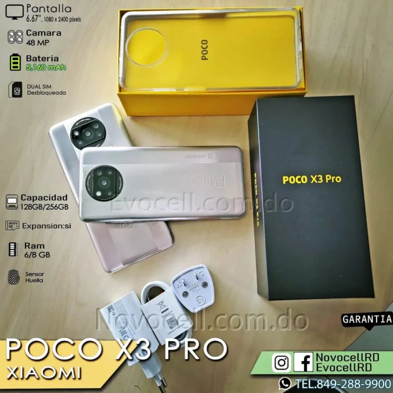 Xiaomi Poco X3 Pro 256gb8gb Ram Evocell Novocell Rd 1368