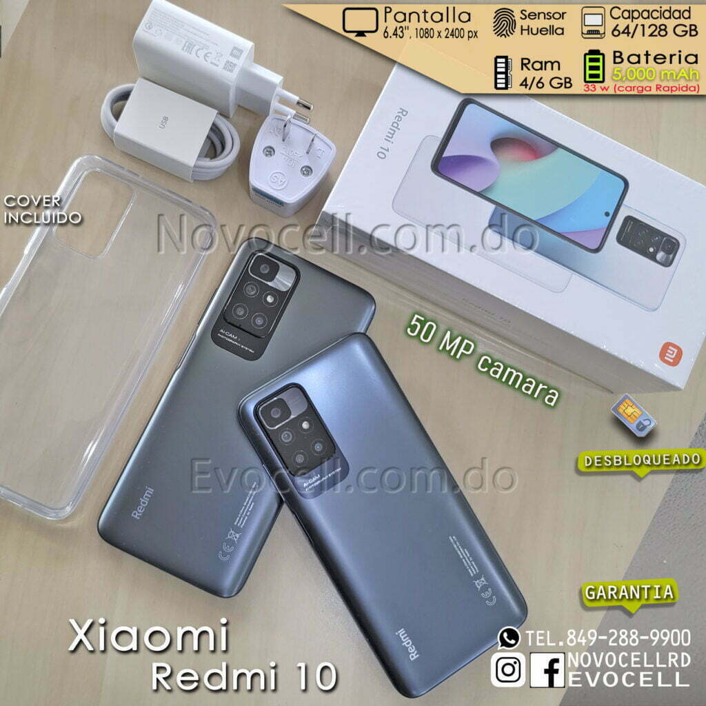 Xiaomi Redmi 10, Precio y Características