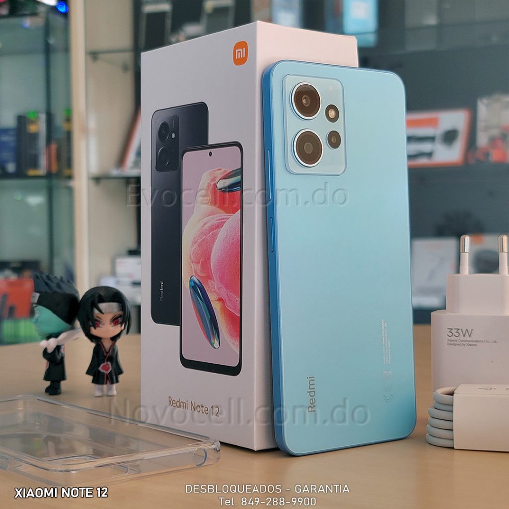 Celular Xiaomi Desbloqueado Redmi Note 12 128 GB Azul