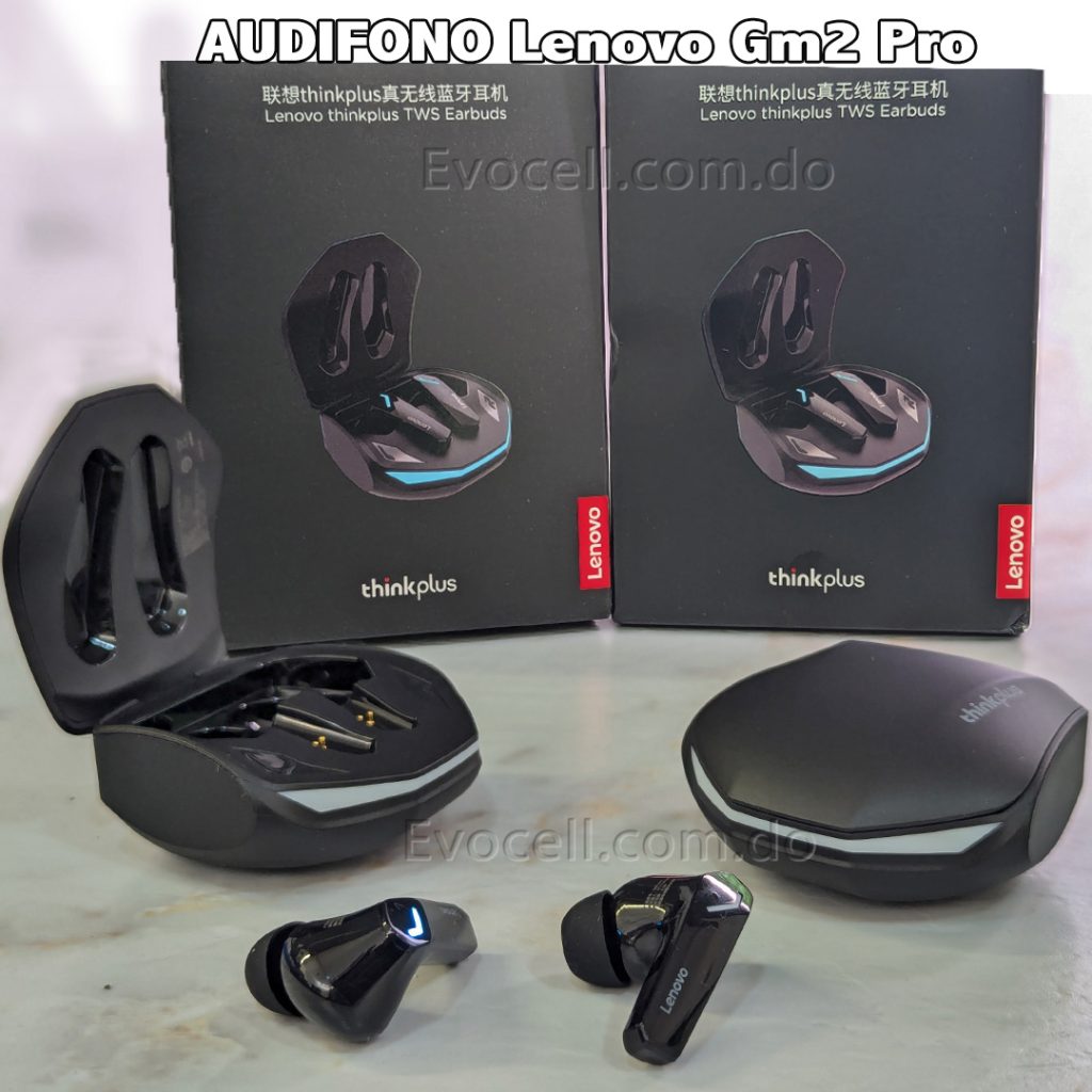 Lenovo Auriculares Inalámbricos GM2 Pro Originales