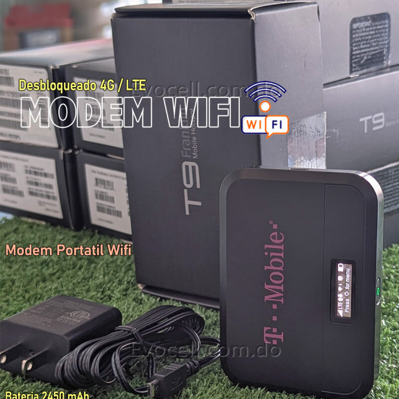 Modem wifi Portátil T9 hotspot Todo los Chip